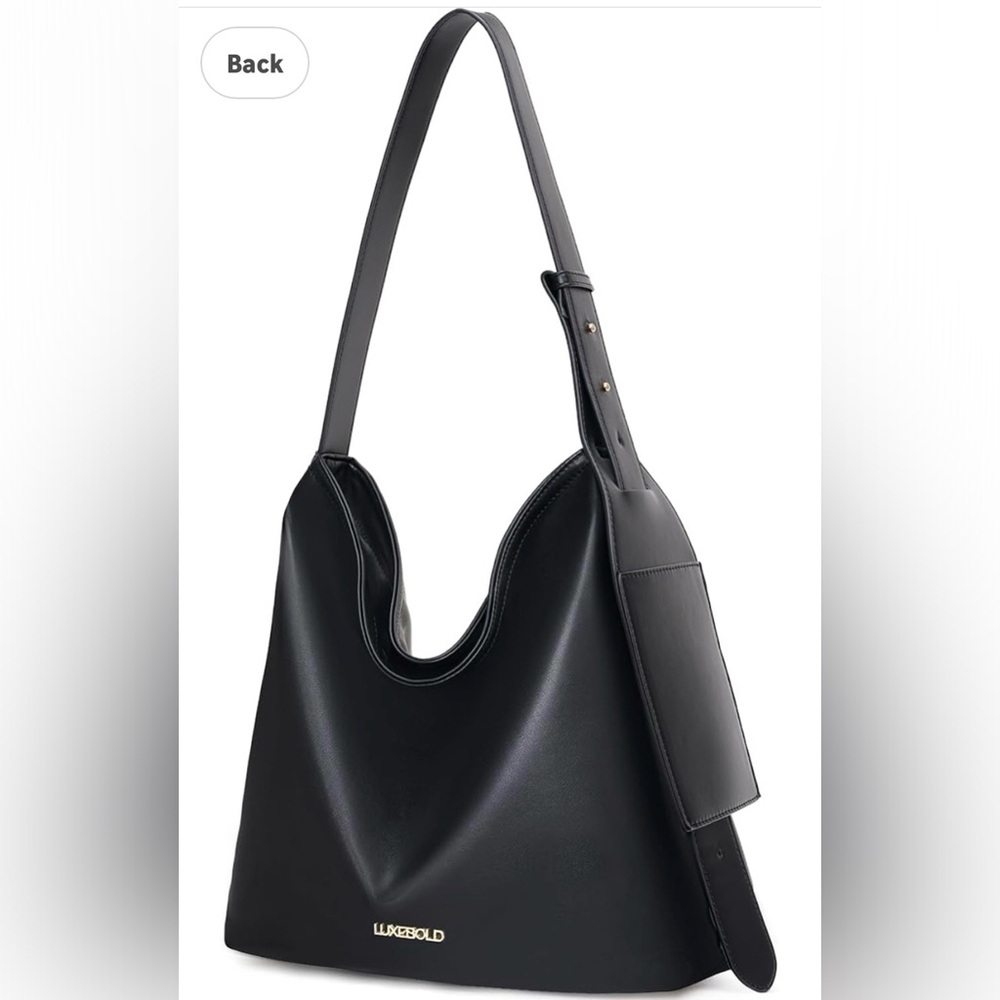 NWT Black Hobo Bag